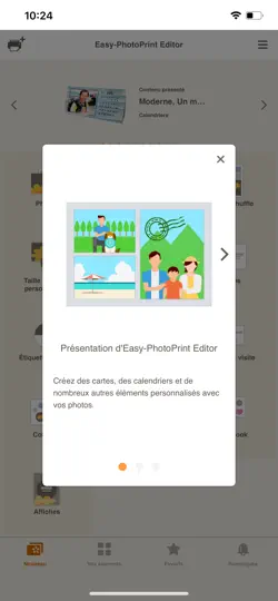 Capture d'écran de Easy-PhotoPrint Editor sur iPhone 1