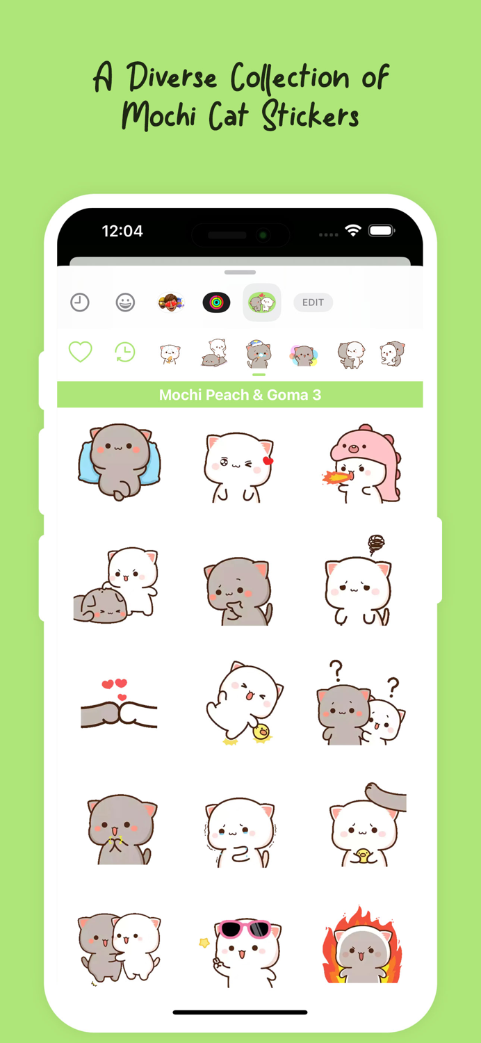 Mochi Peach  Goma Cat