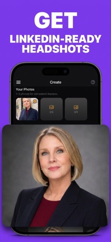 Lookly: AI Photo & Hair Studio iPhone screenshot