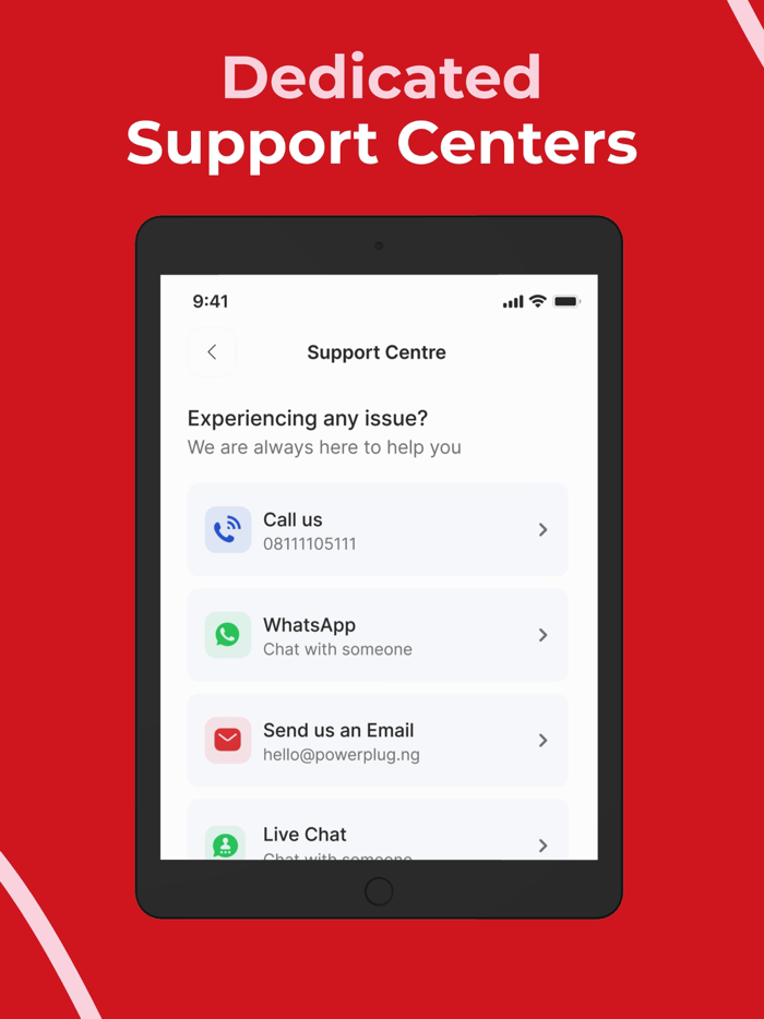 PowerPlug Pay Bills  Airtime