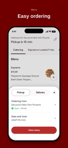 Saruzzo's New York Pizzeria Screenshot 3 of 6