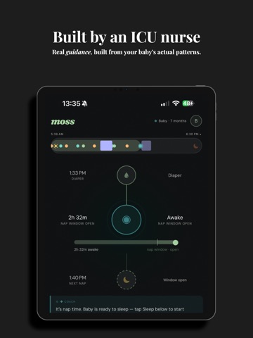Moss: Baby Sleep Tracker ipad screenshot 2