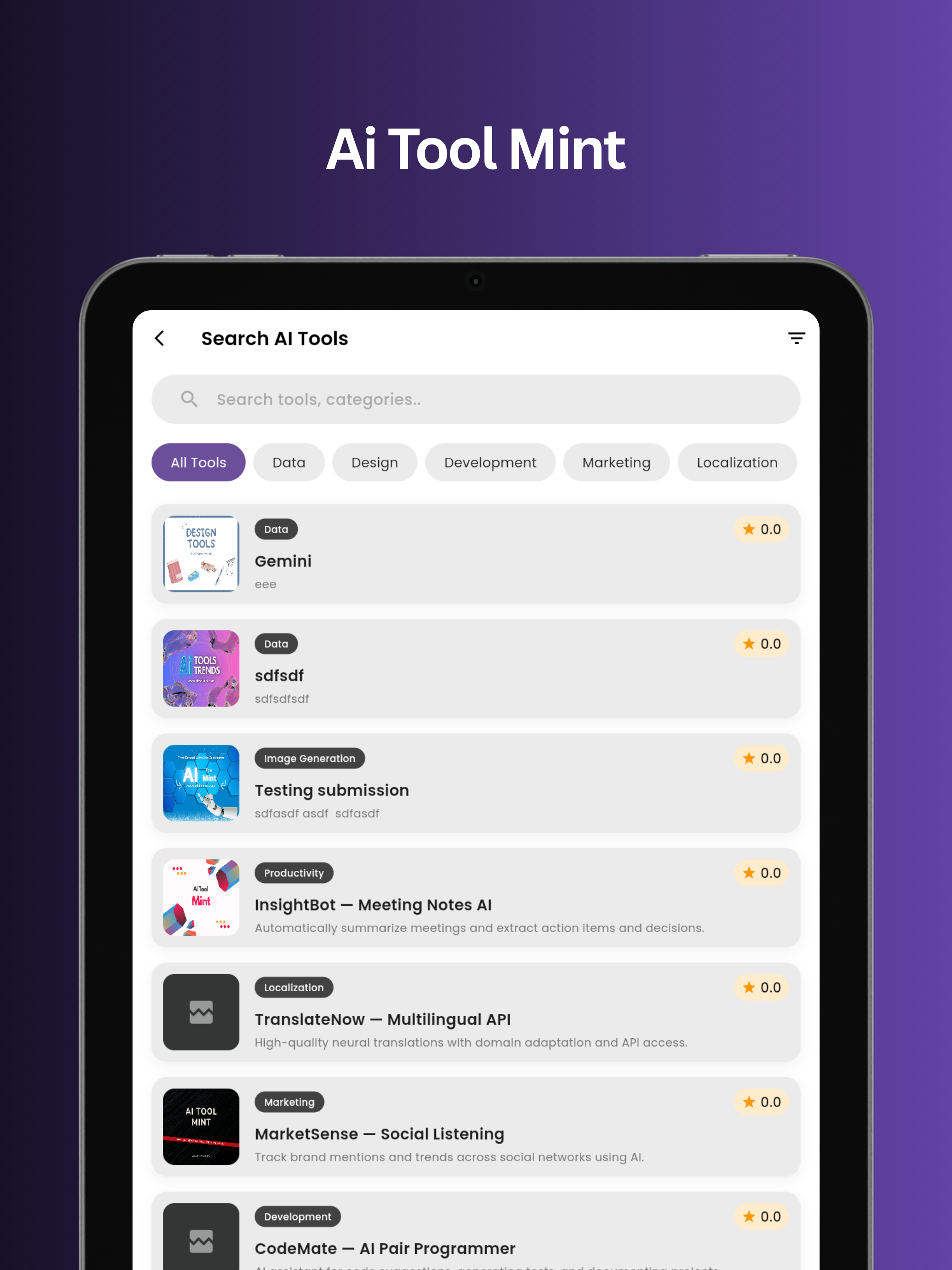 AI Tool Mint