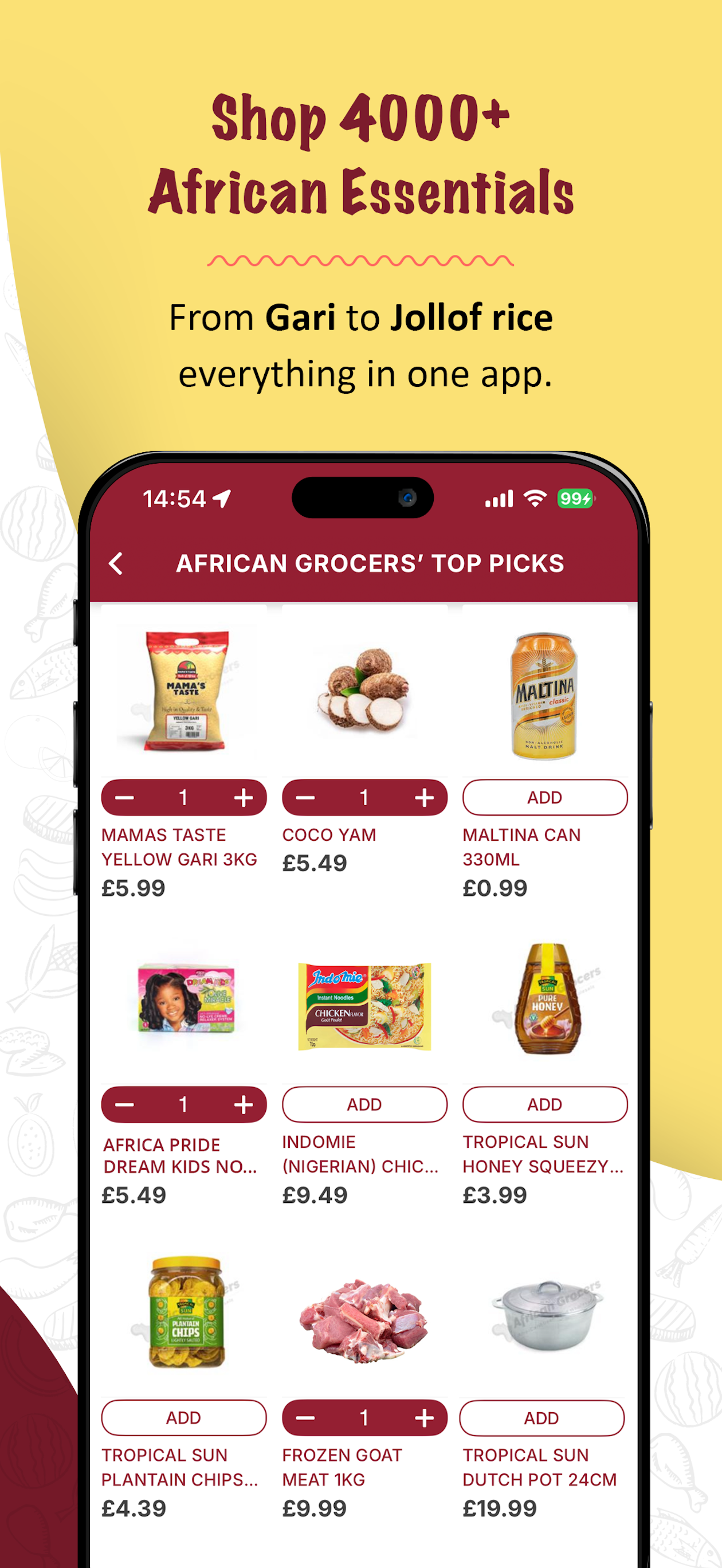 African Grocers Online Store screenshot 4