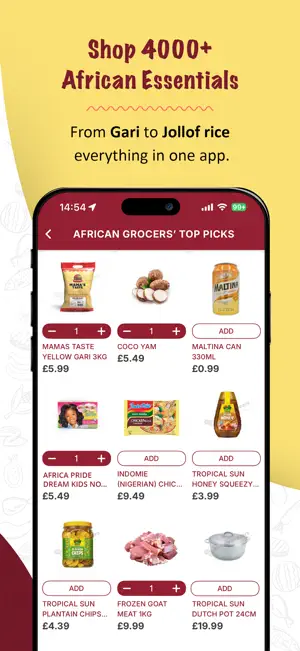 African Grocers Online Store screenshot 4