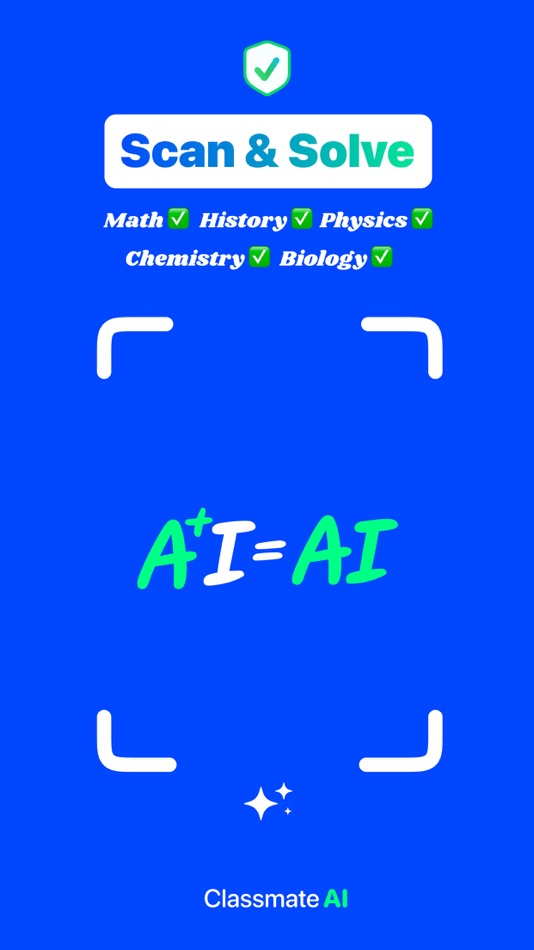 #1. Photo Solver: Classmate AI (iOS) 由: AI SPARKS LABS