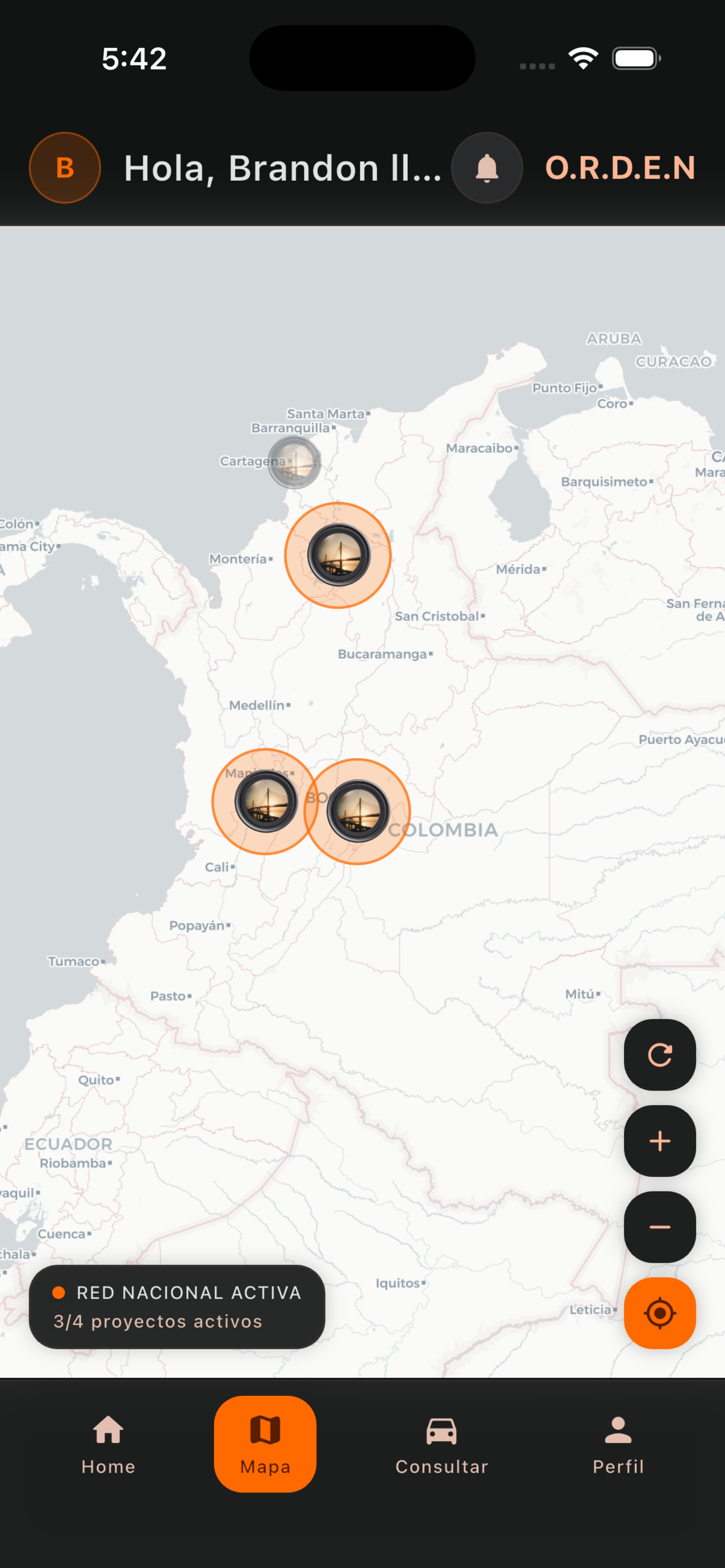 ORDEN Admin screenshot 4