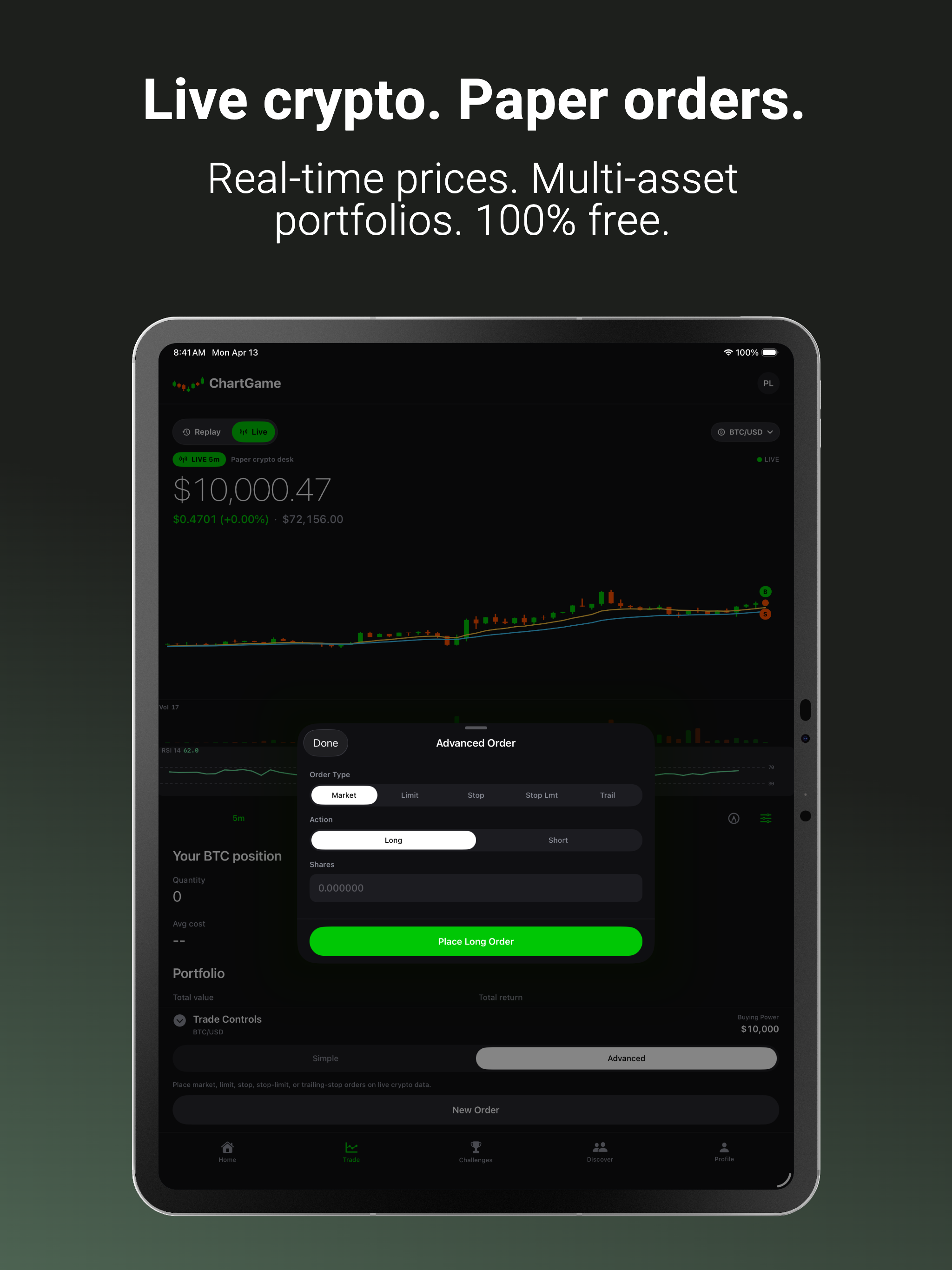 ChartGame - Trading Simulator