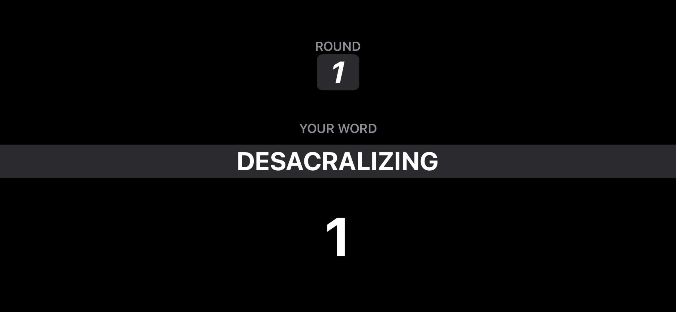 LetterRunGame screenshot 2