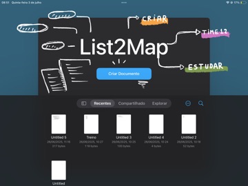 List2Map iPad screenshot