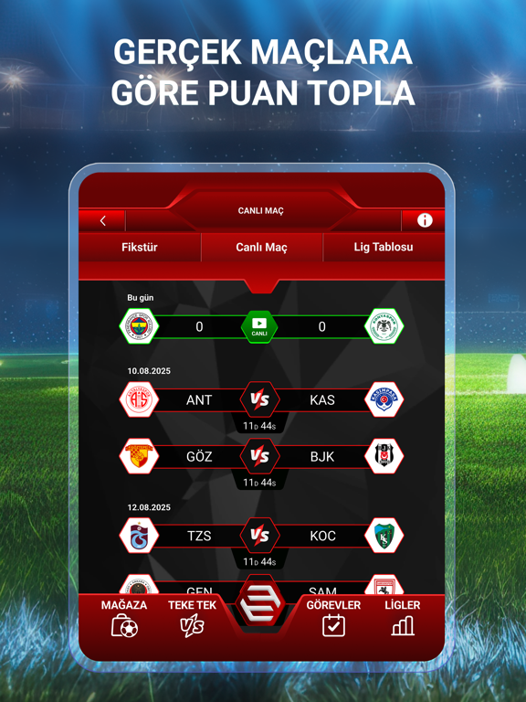 Screenshot #6 pour Sosyal Lig - Futbol Oyunu