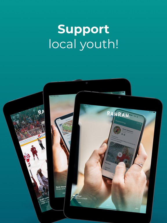The New RahRah! iPad screenshot 1 - Sports app