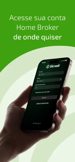 Home Broker Sicredi screenshot 1