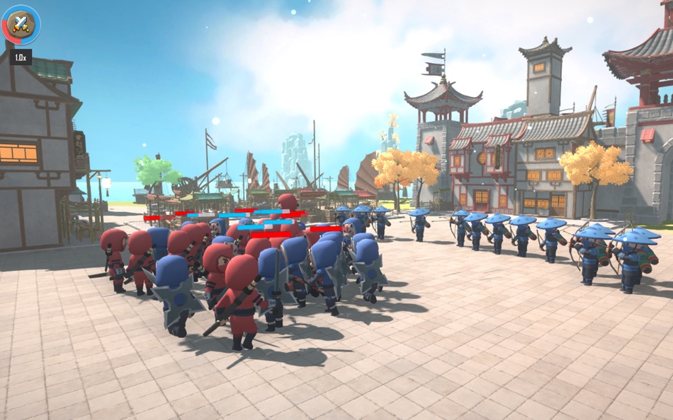 #6. Ninja Wars: Battle Simulator (macOS) 由: INSPECTOR STUDIOS TEKNOLOJİ BİLİŞİM YAZILIM PAZARLAMA LİMİTED ŞİRKETİ