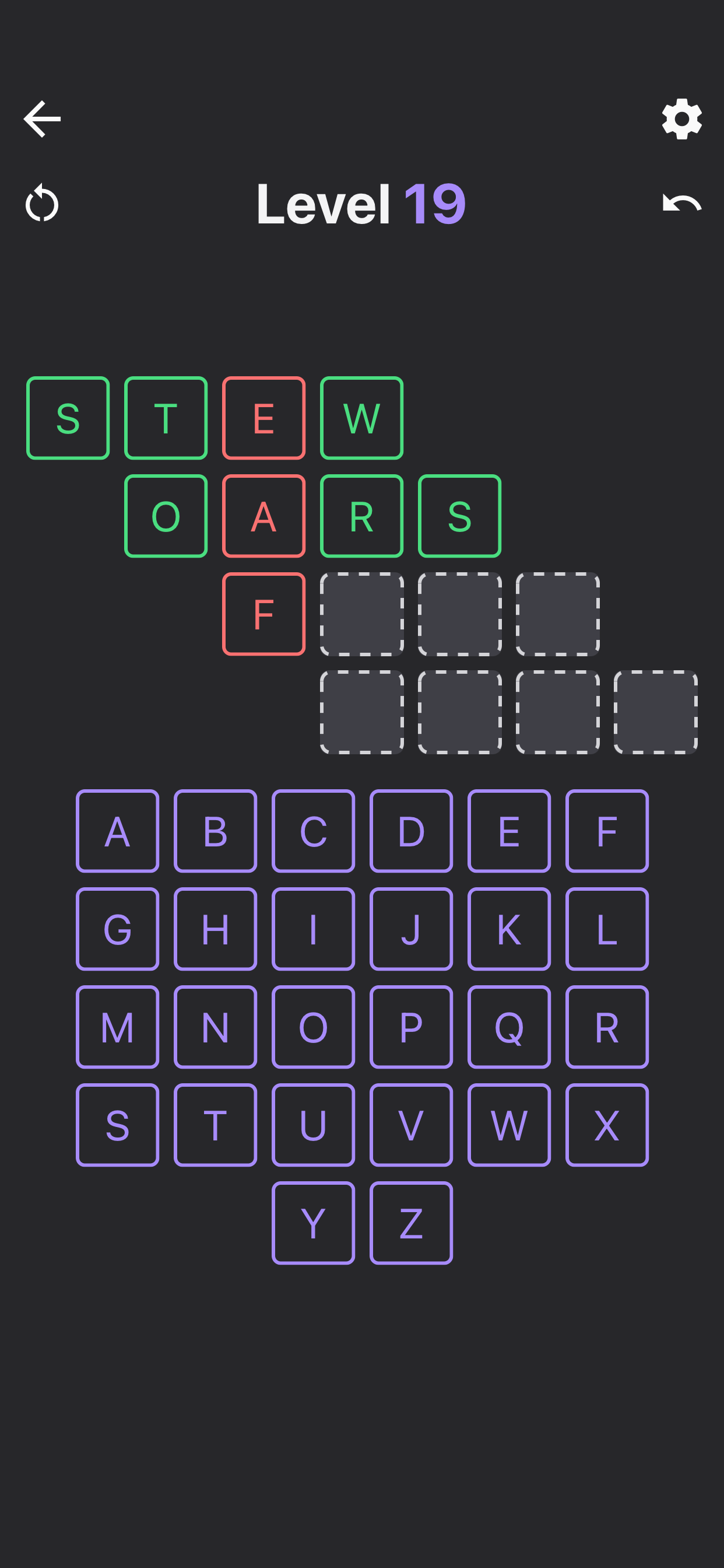 Word Grid: Fill the Grid