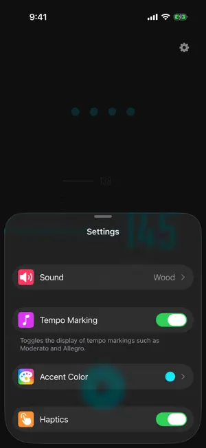 The Metronome for Musicians screenshot 4