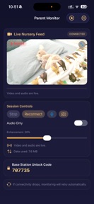 Dozi Baby Monitor screenshot