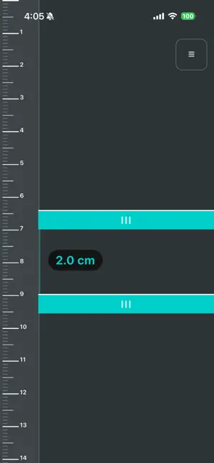 ScreenRuler - Measure Length screenshot 1