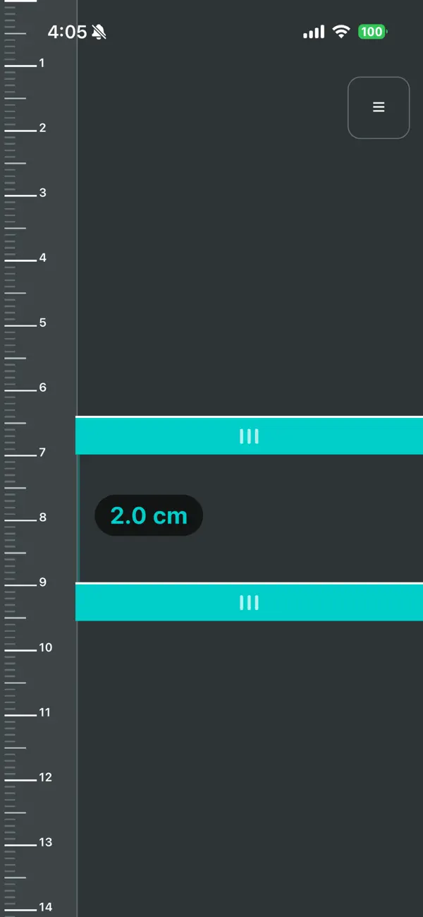 Screenshot #1 pour ScreenRuler - Mesurer Longueur