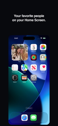 Pine — Close Friends Widget Screenshot 1 of 5