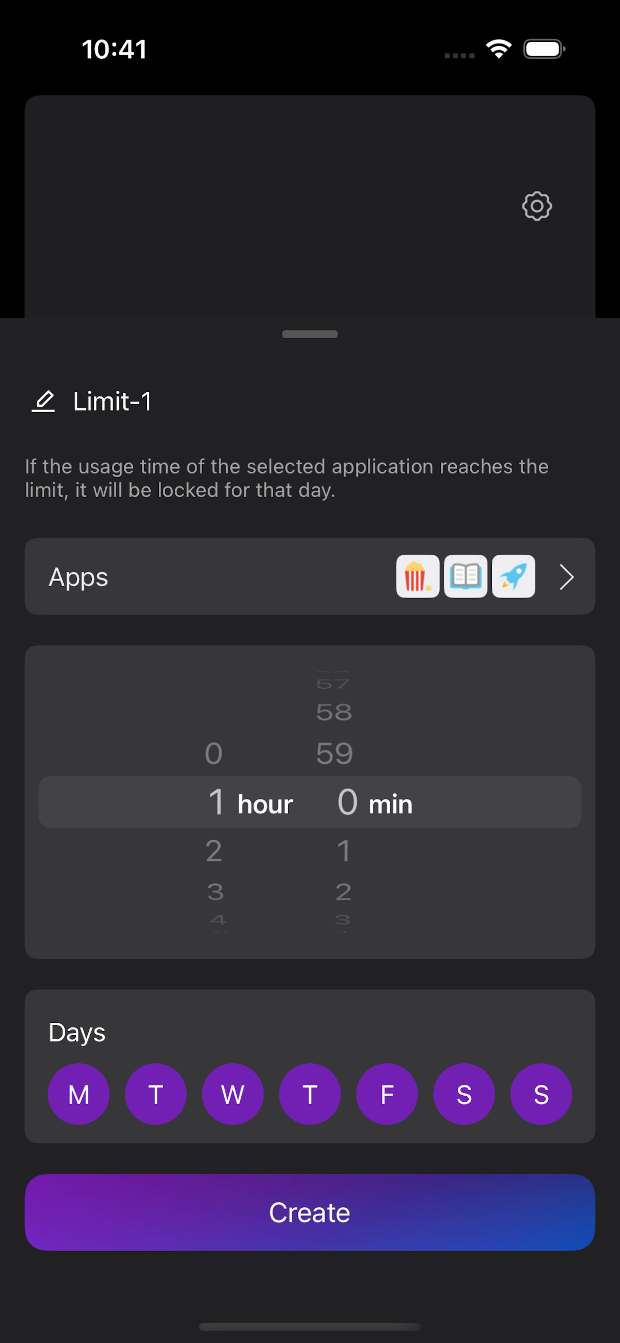 Screen Time Limit-Free Control