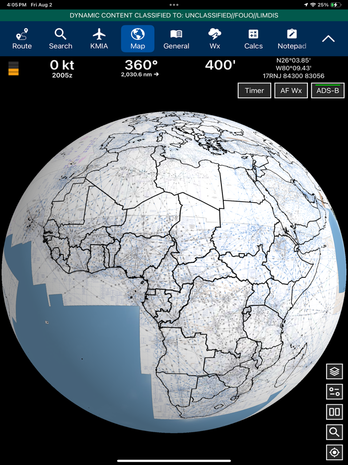 #5. Aero App (iOS) 由: National Geospatial-Intelligence Agency