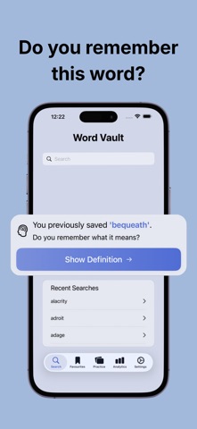 Word Vault: Dictionary & Learn screenshot