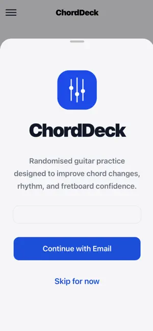 ChordDeck Guitar Practice screenshot 1