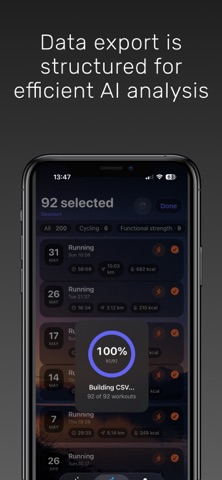 Workout Lens: AI Export Screenshot 8 of 10