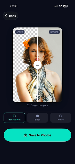 ClearCut – Remove Background Screenshot 2 of 5