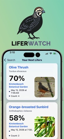 LiferWatch Birding Screenshot 2 of 5