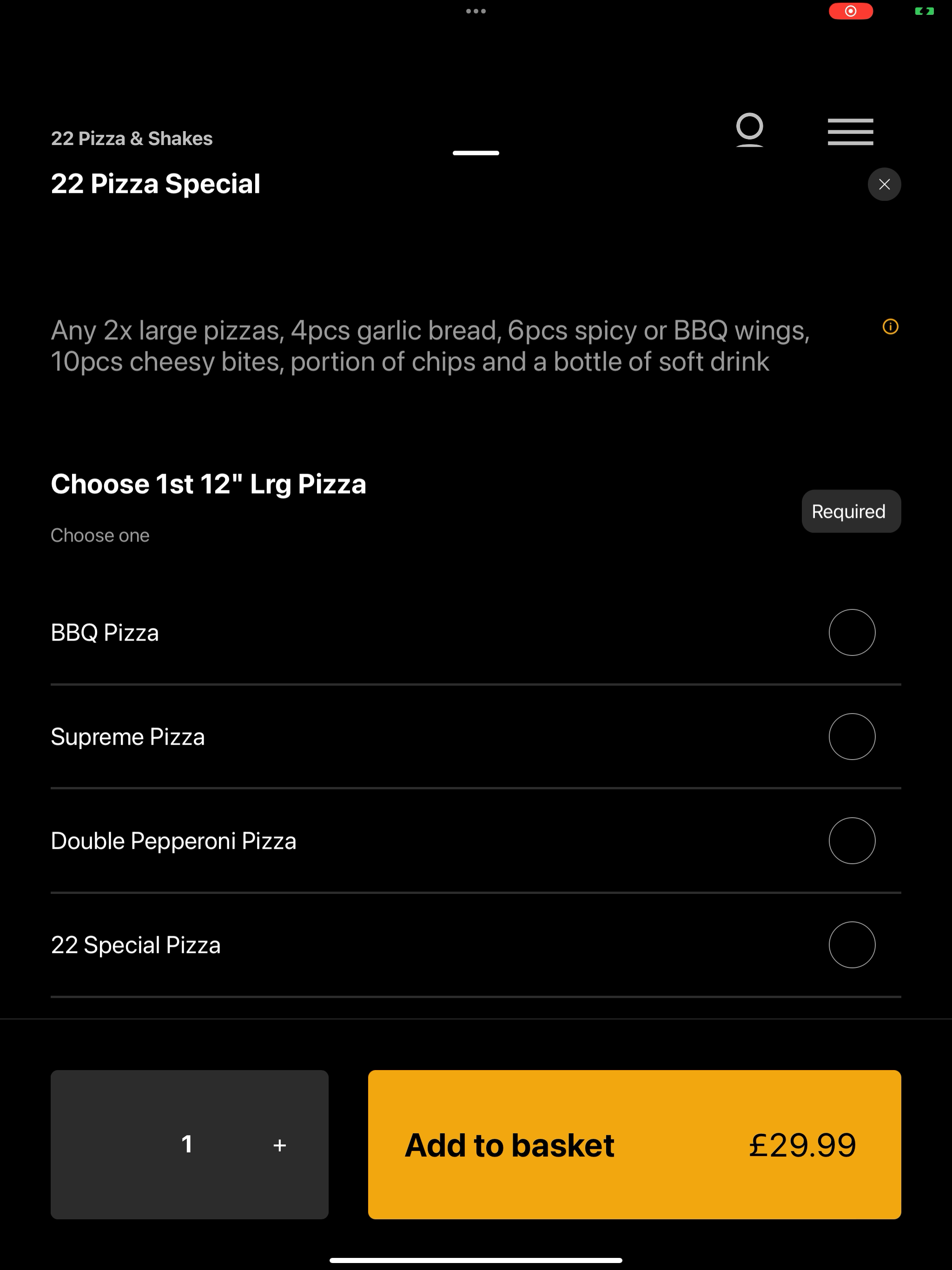 22 Pizza & Shakes screenshot 8