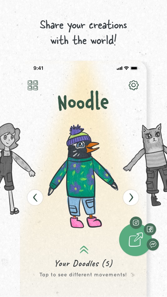 #2. Noodle: Animate your Doodles (iOS) 由: Cardinal Blue