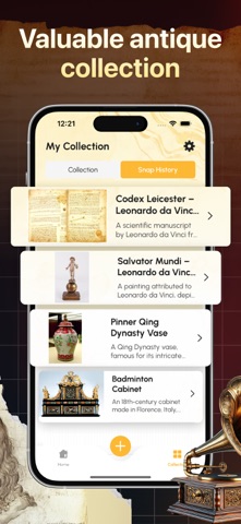 Relic Snap: Antique Identifier iPhone screenshot