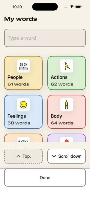 Aloud AAC screenshot 3