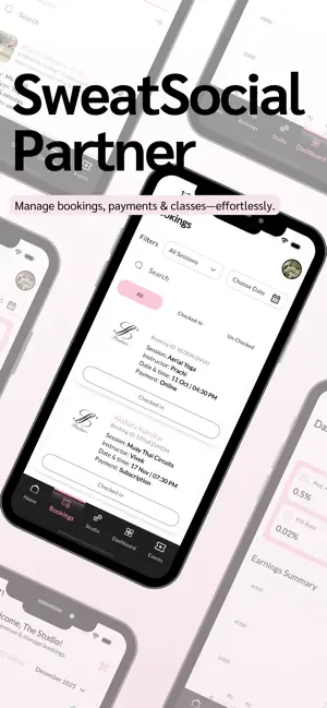 SweatSocial Partner screenshot 1