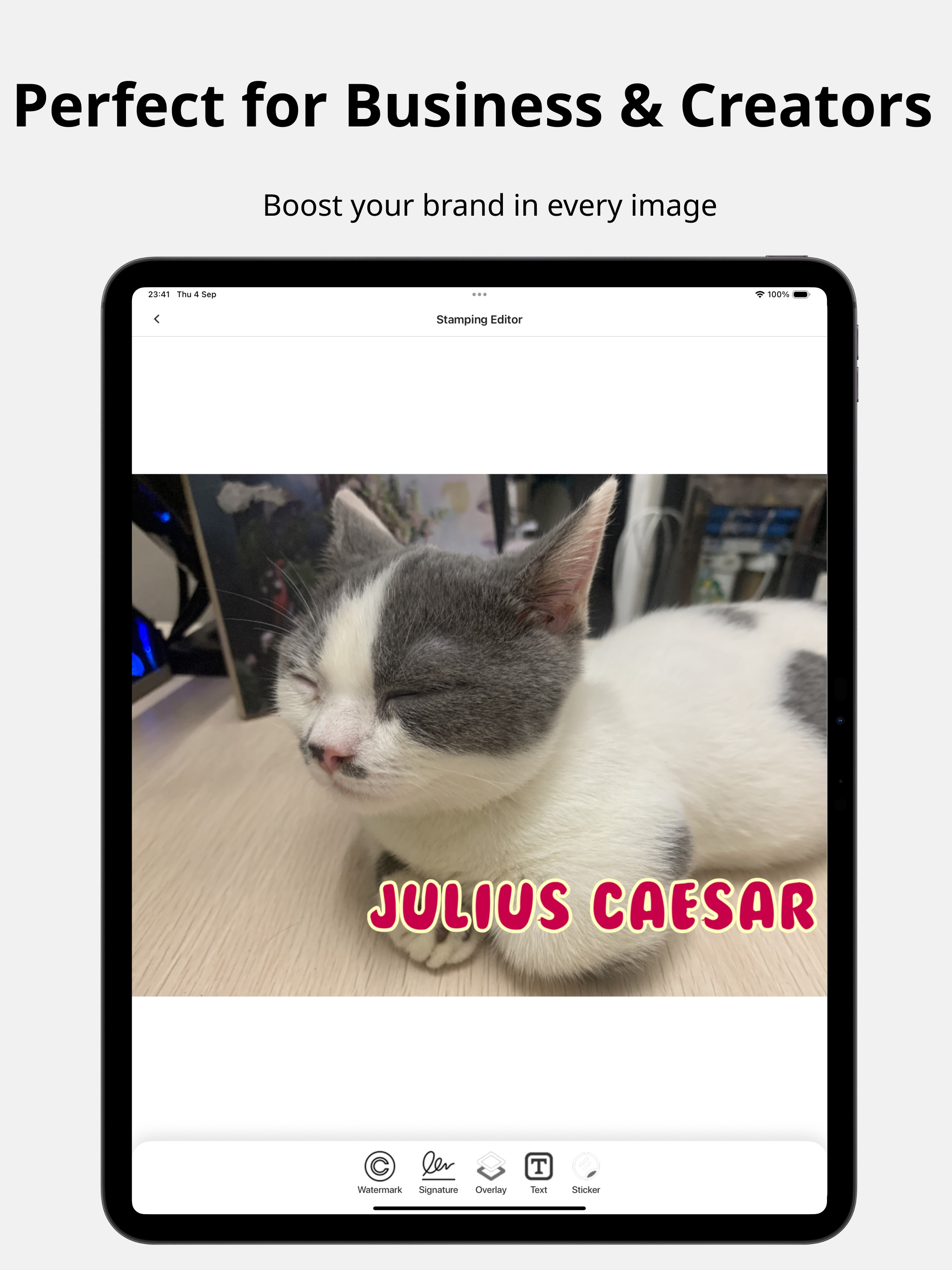 Watermark Maker: Add Logo&Text