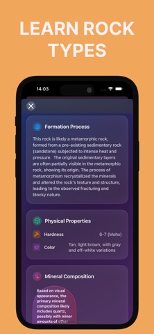 Rock Identifier - Stone Screenshot 3 of 4