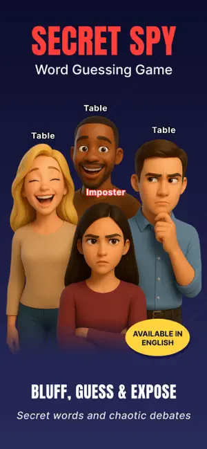 Secret Spy: Word Guessing Game screenshot 1