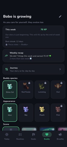 Pixbu: Pixel Pet Habit Tracker Screenshot 4 of 6