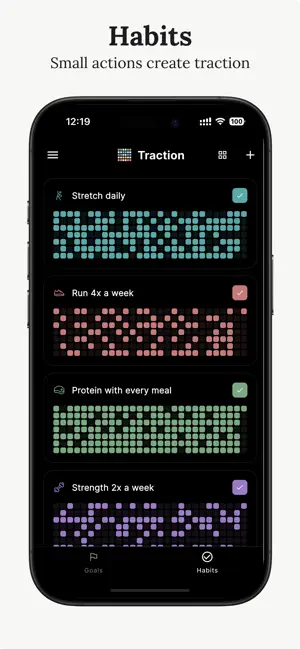 Habit & Goal Tracker: Traction screenshot 3