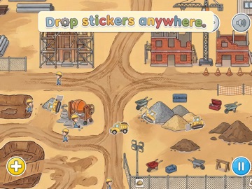 Wobbleville: Sticker Town iPad screenshot