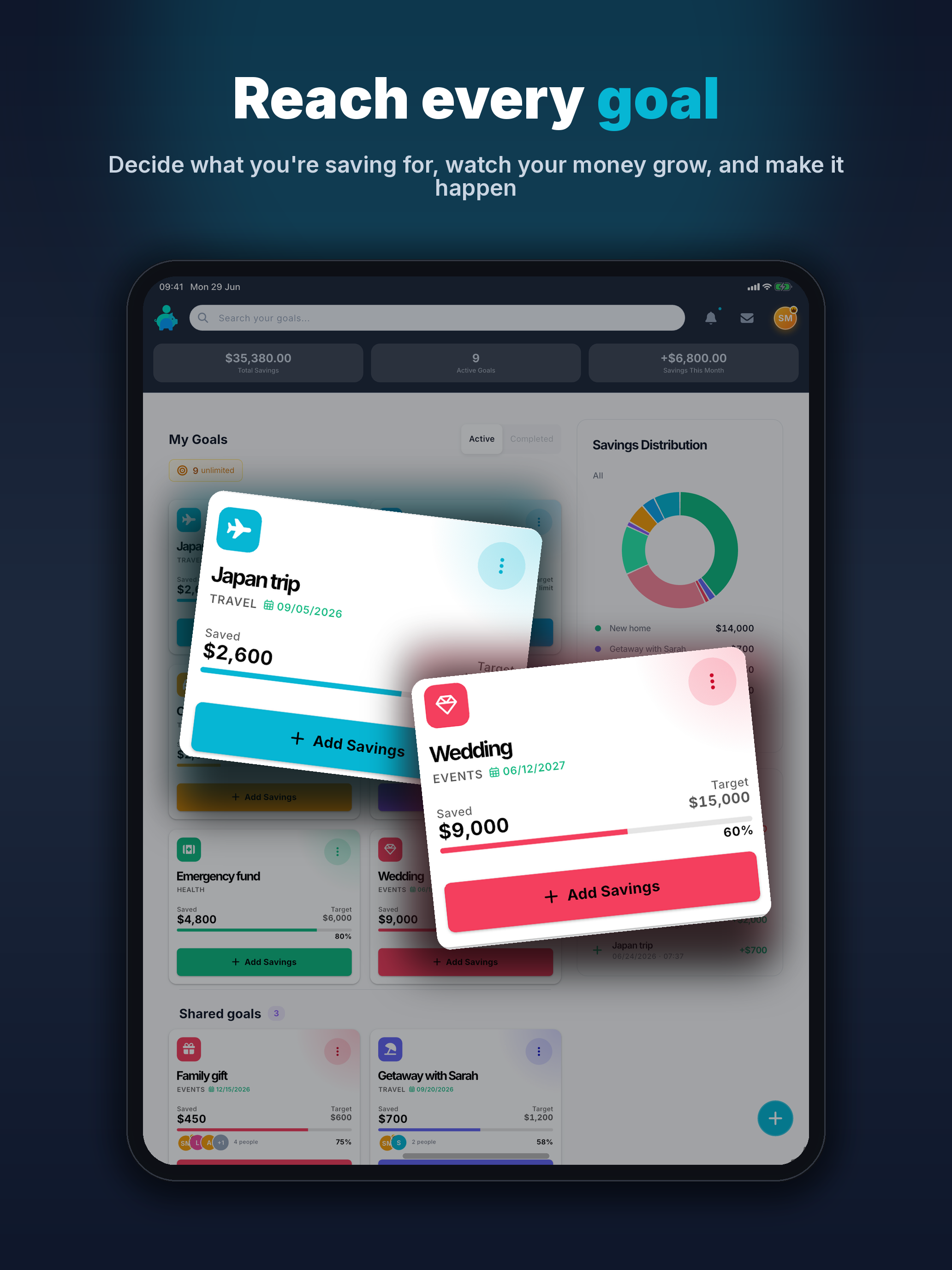 Savimana: Savings Goals screenshot 11