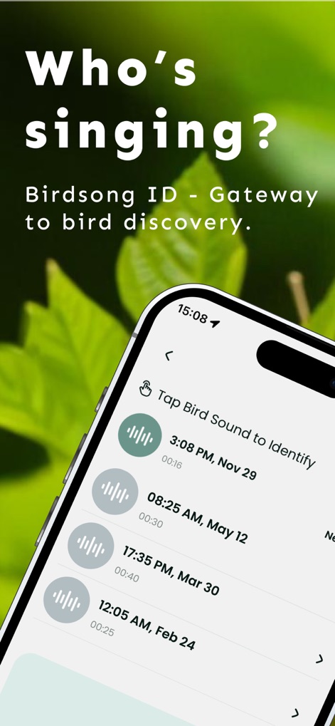 Bird Sound Identifier Song ID - Reference App | MWM