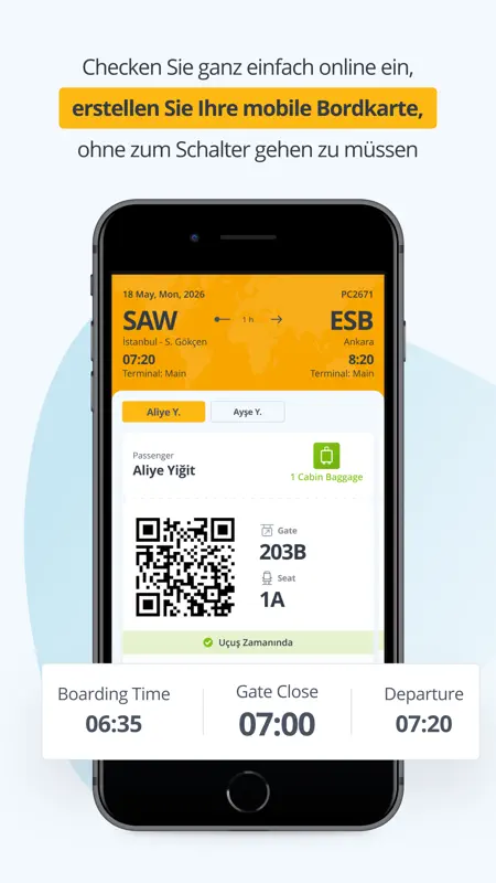 Pegasus: Günstige Flugtickets screenshot 5 of 10