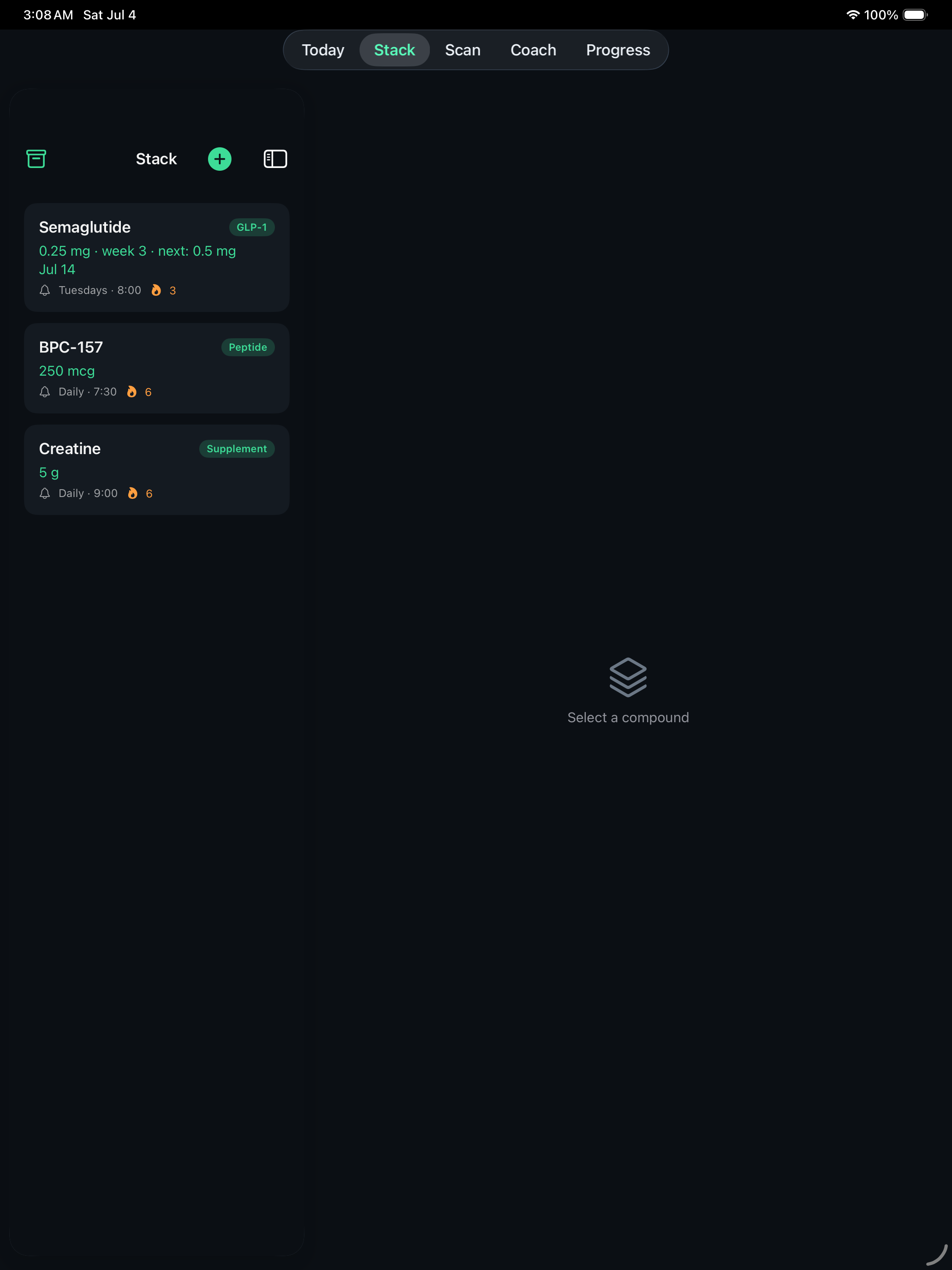 StackDose: GLP-1 Tracker screenshot 10