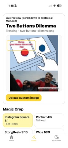 Cool Meme Generator Screenshot 2 of 6