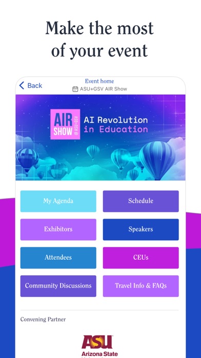 ASU+GSV AIR Show Screenshot