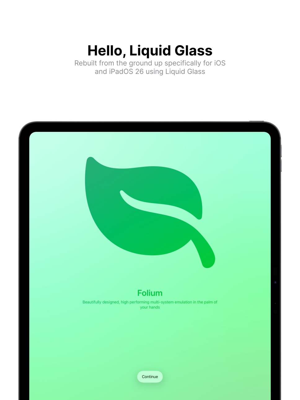 iPad screenshot