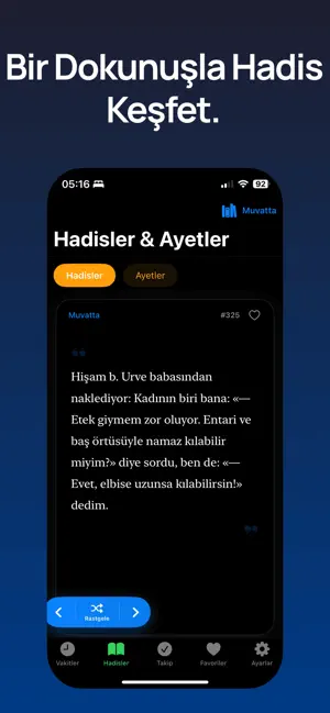 EzanVakti: Namaz ve Hadis screenshot 4